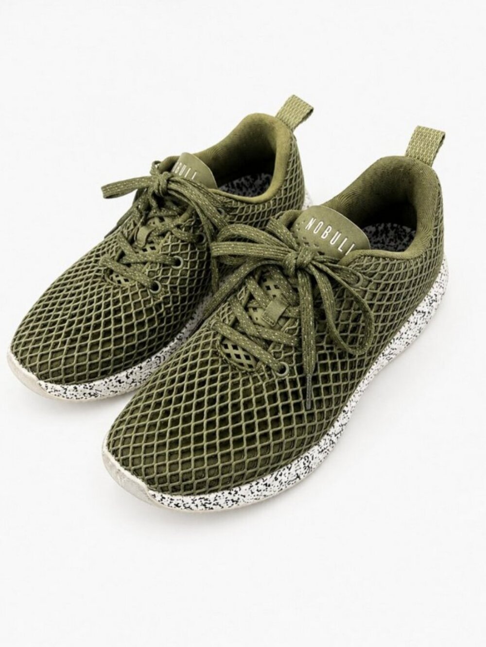 NOBULL Runner Mens 8 Olive Green Training Shoes CrossFit Gym Sneakers